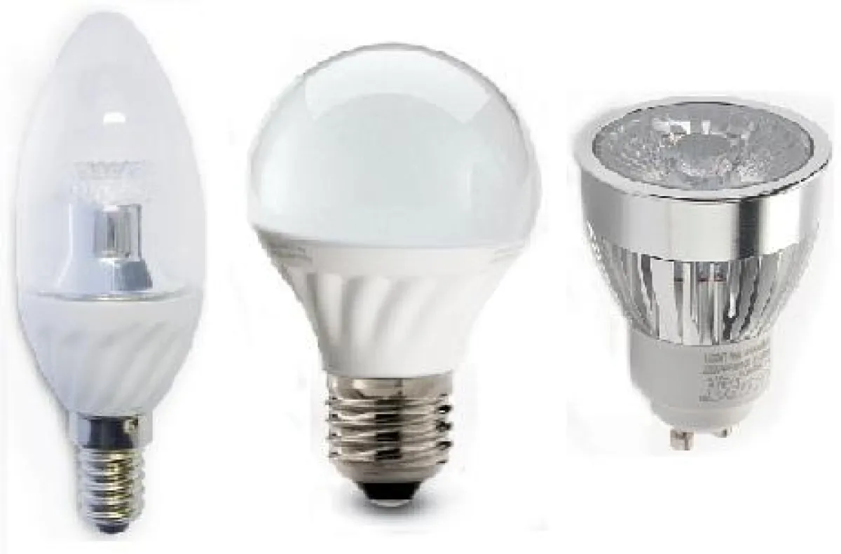 DECOLED Prisma, Nr. 50776, ? 18; GOCCIA LED Plus, Nr. 50005, ? 15; MR16 LED DE, Nr. 50032, ? 14,40