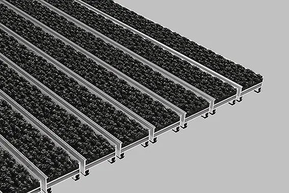 Bild: Nachhaltigkeit im Fokus: Hocheffizient und vollständig recyclebar – FUMA Eingangsmatten-Systeme "GREEN MOTION"