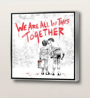 MR. BRAINWASH | We are all in this together | Neue Edition veröffentlicht. Bild: MR. BRAINWASH | We are all in this together | Neue Edition veröffentlicht.