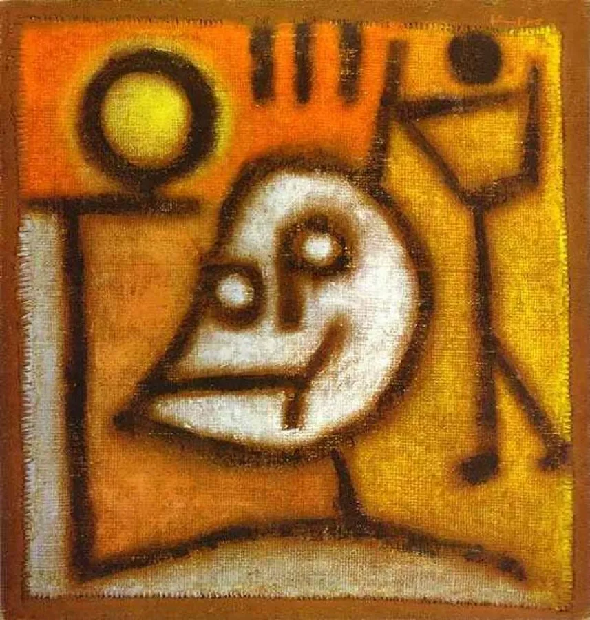 Artikelbild: Tod und Feuer, Paul Klee 1940