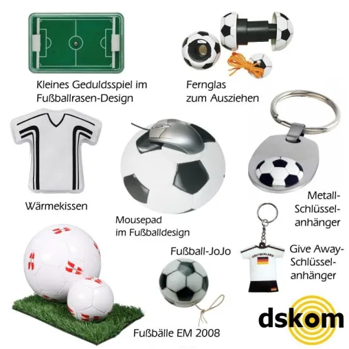 Bild: Werbeartikel und Give Aways zur Fußball Europameisterschaft werden knapp