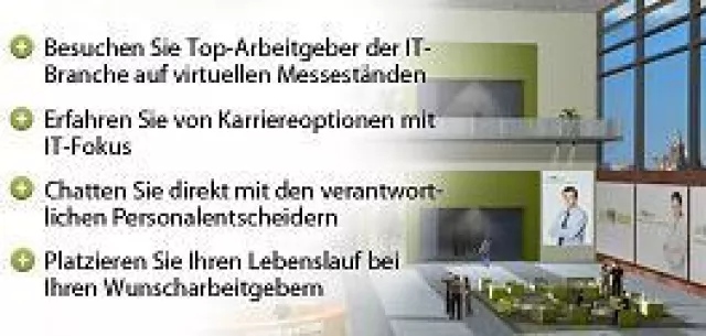 JobLeads und ubivent präsentieren Deutschlands größte Online-Karriere-Messe „IT-Jobmesse“ mit Schwerpunkt IT Bild: JobLeads und ubivent präsentieren Deutschlands größte Online-Karriere-Messe „IT-Jobmesse“ mit Schwerpunkt IT