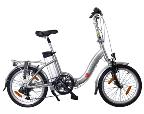 Bild: Fahrradspaß im Taschenformat - AsVIVA Elektrofahrrad E-Bike 36V Power Pedelec Klapprad