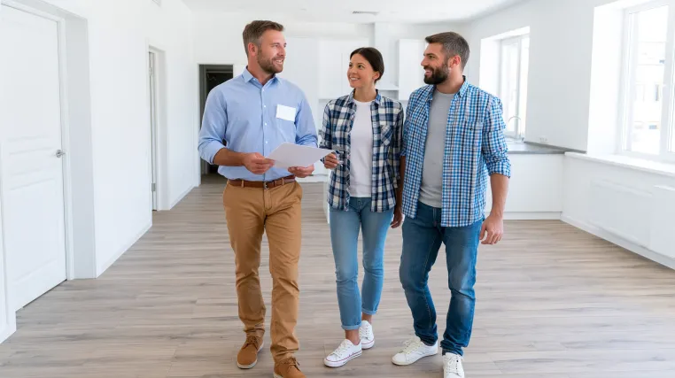 Bild: Wohnungsbesichtigung und Kaution