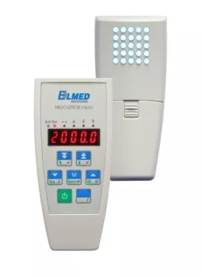 Bild: Das LED-Stroboskop HELIO-STROB micro ist “immer zur Hand”