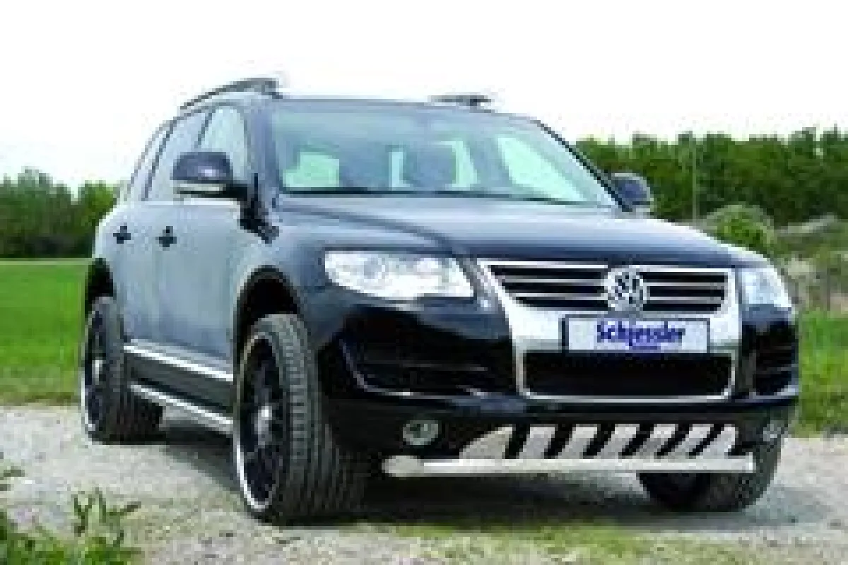 VW Touareg Front-Stylingelement mit Seitenschutz- Systemen