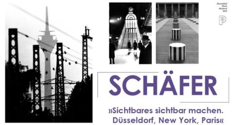 Bild: Einladung zur Ausstellung: Horst Schäfer – Sichtbares sichtbar machen. ?Düsseldorf, New York, Paris