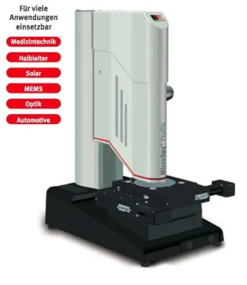 Neues optisches Profilometer auf der Intersolar - FRT präsentierte budgetfreundlichen MicroSpy Profile Bild: Neues optisches Profilometer auf der Intersolar - FRT präsentierte budgetfreundlichen MicroSpy Profile