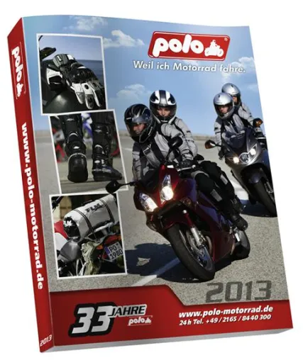 Bild: POLO-Katalog 2013: Motorradfahrer-Bibel am Start