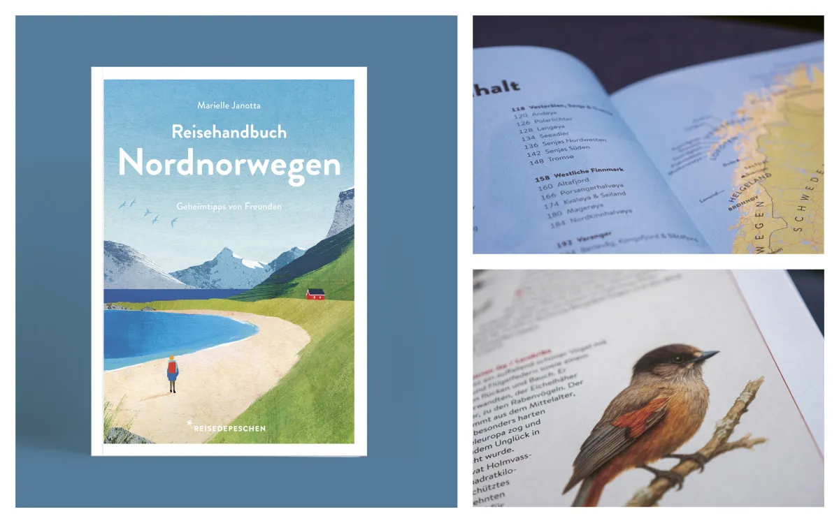 Illustrationen im Buch helfen, Vögel und Tiere unterwegs sicher wiederzuerkennen. (© Reisedepeschen)