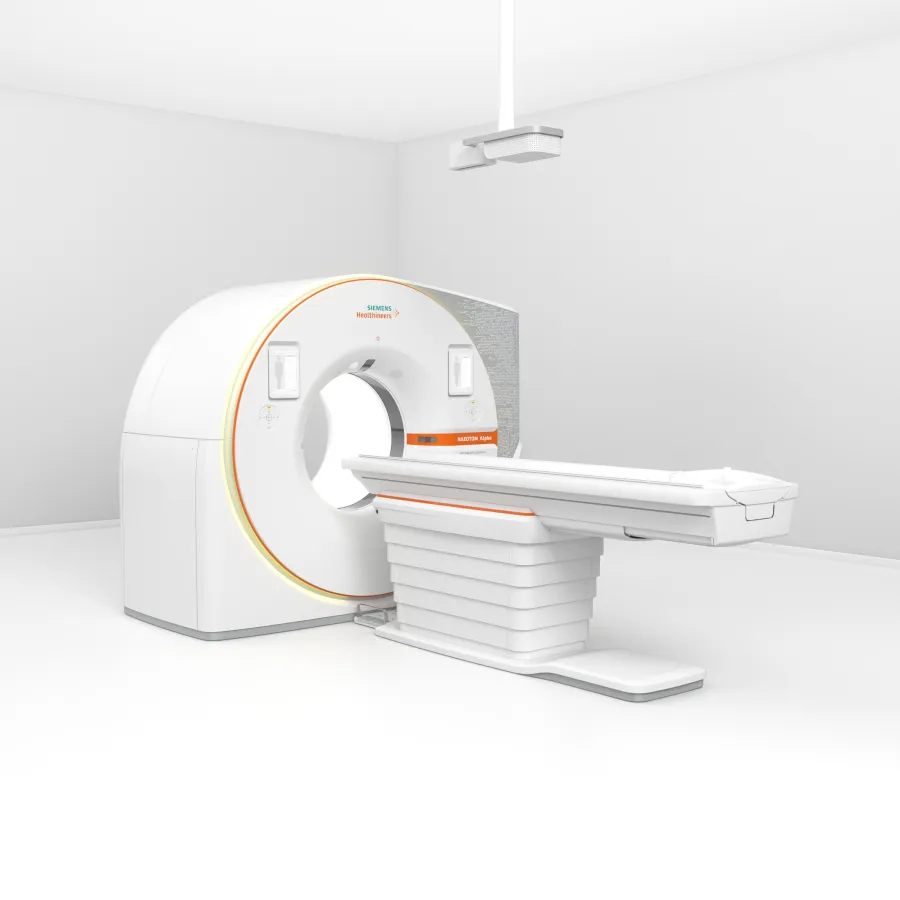Der Naeotom Alpha- CT-Scanner von Siemens Healthineers (© Siemens Healthineers)