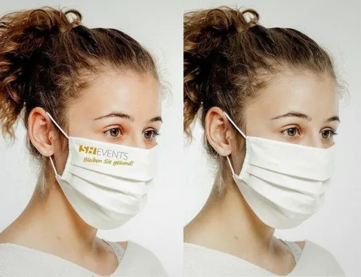 Bild: Mund- und Nasenmaske für Sie und Ihre Mitarbeiter - mit oder ohne Firmenbranding!