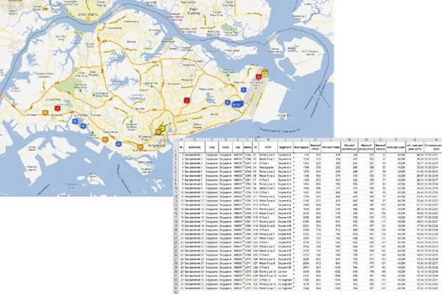 gmc² demonstriert kartenbasierte Visualisierung von Immobilienbeständen auf der Expo Real 2012 Bild: gmc² demonstriert kartenbasierte Visualisierung von Immobilienbeständen auf der Expo Real 2012