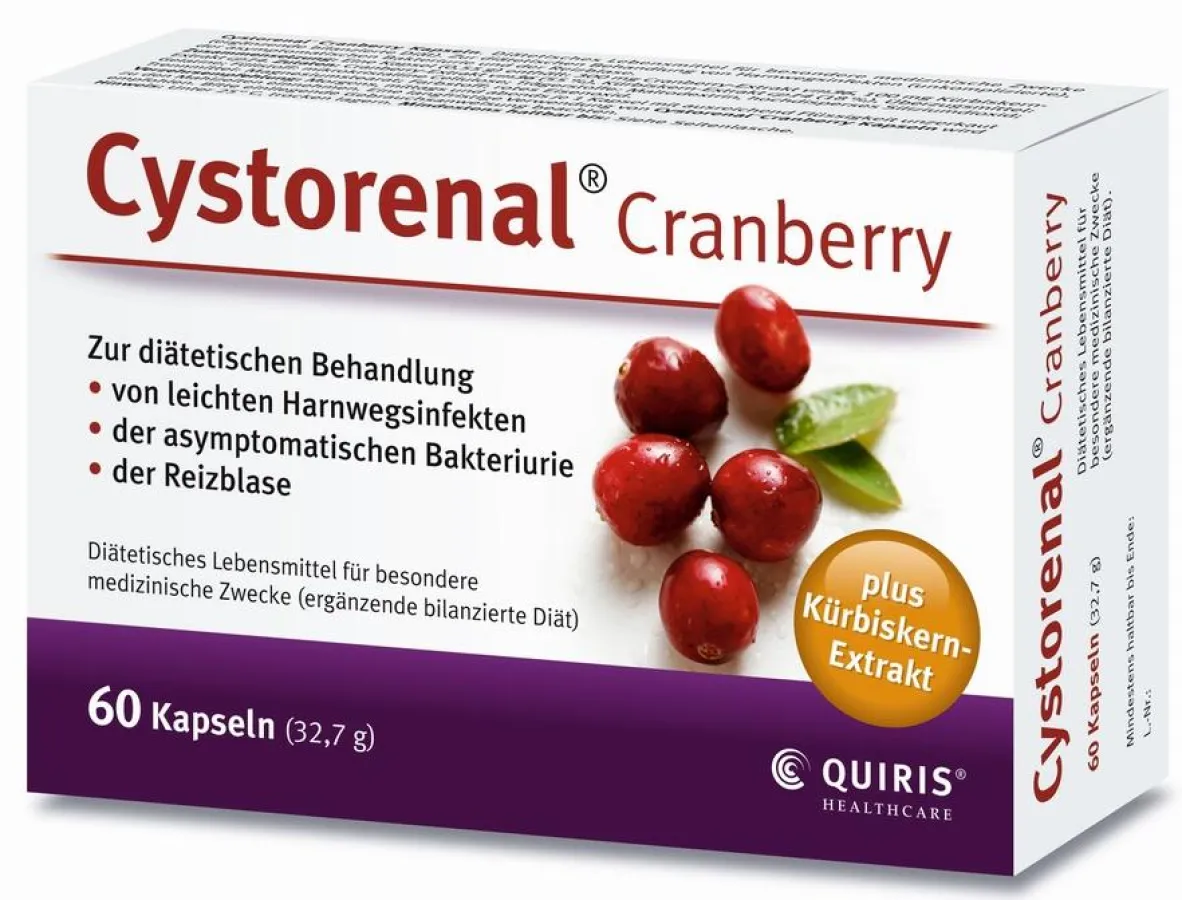 Cranberry plus Kürbiskern: Starkes Duo bei Blasenentzündungen