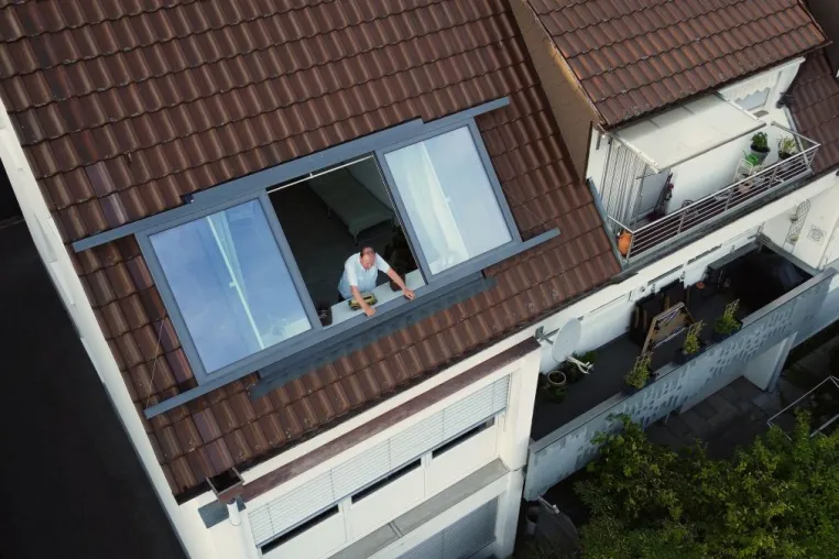 Bild: Dachgeschoss mit Mehrwert dank Panoramafenster
