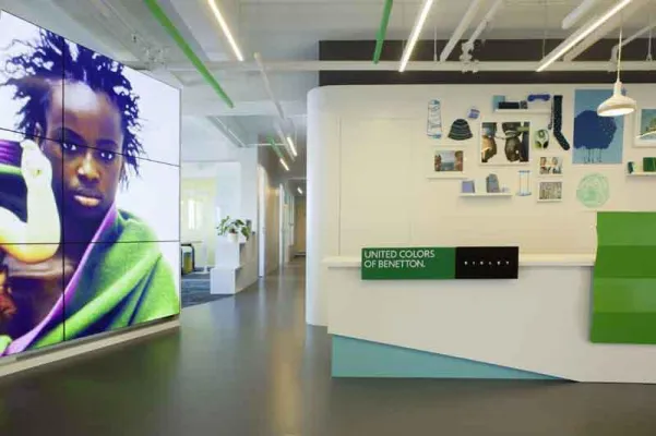 Bild: Neues Headquarter von Benetton in Deutschland