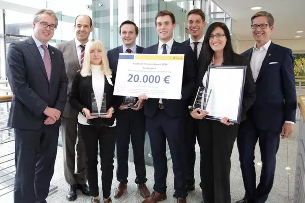 Bild: Erfolg beim höchstdotierten deutschen Hochschulpreis im Bereich Banken und Finanzen