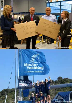 Bild: Master Yachting unterstützt den Verein Sunshine4Kids und ermöglicht Kindern einen Segelurlaub