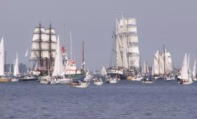 Bild: Mitsegeln zur Kieler Woche 2008