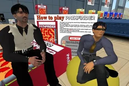 Bild: Neues Skillgame "Pathfinder" findet Fangemeinde in Second Life