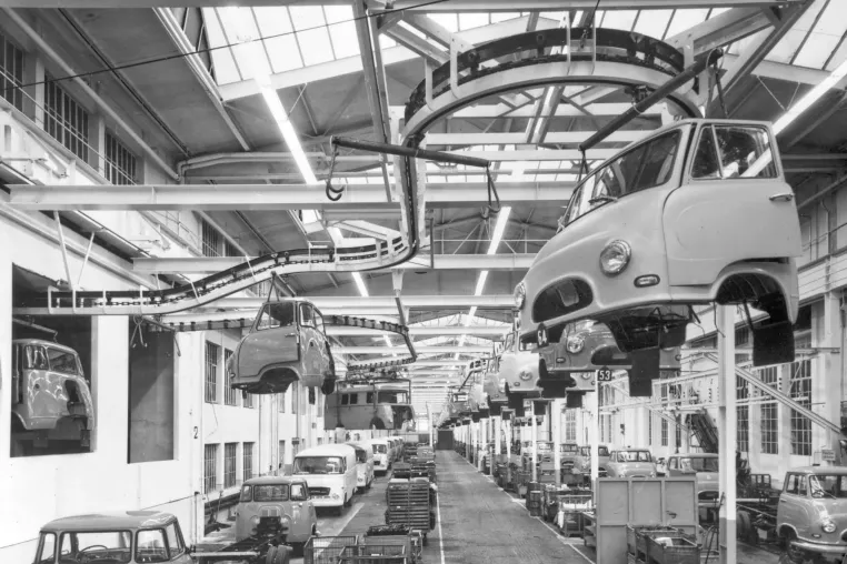 Bild: Die 1950er-Jahre: Fördern für das Wirtschaftswunder