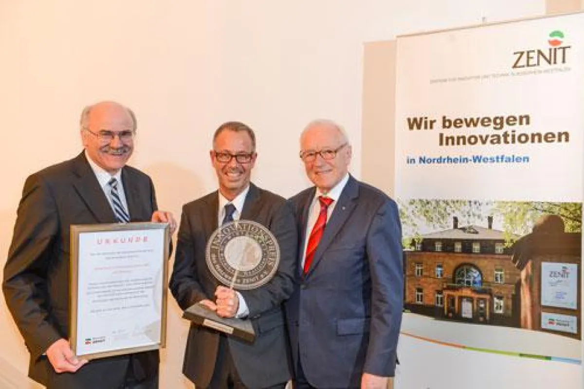 enviplan gewinnt Innovationspreis 2012 des Netzwerk ZENIT e.V. (www.enviplan.de)