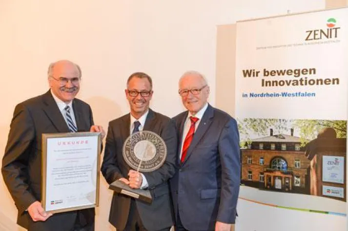 Innovationspreis 2012 des Netzwerks ZENIT e.V. verliehen Bild: Innovationspreis 2012 des Netzwerks ZENIT e.V. verliehen