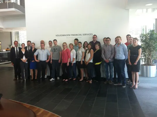 Bild: Spannende Einblicke in die Arbeitswelt - Alumni berichteten über ihre Karrierewege