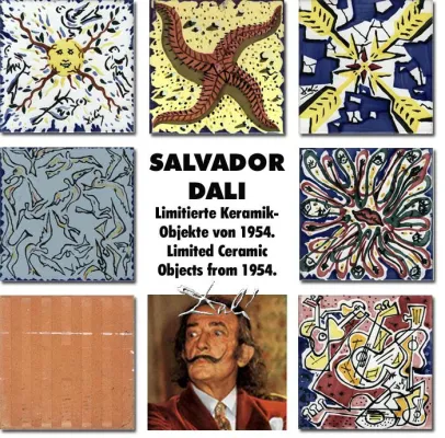 Bild: Original Salvador Dali-Kacheln von 1954 lassen Sammlerherzen höher schlagen.