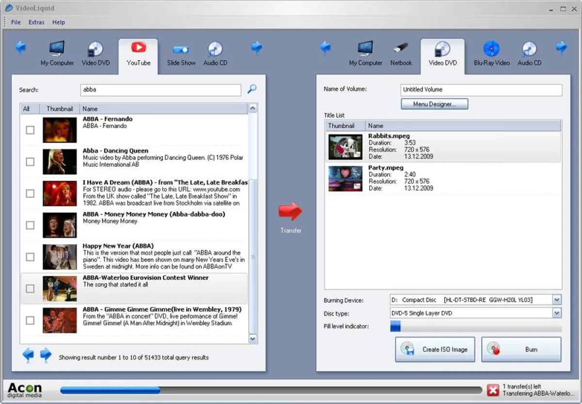 VideoLiquid beamt Videos und Filme komfortabel im passenden Format auf alle gängigen Geräte.