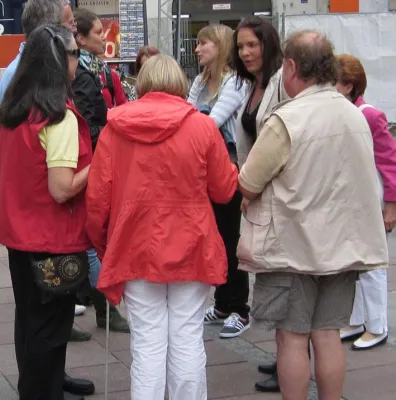 Nachbericht Blindenführung in München Bild: Nachbericht Blindenführung in München