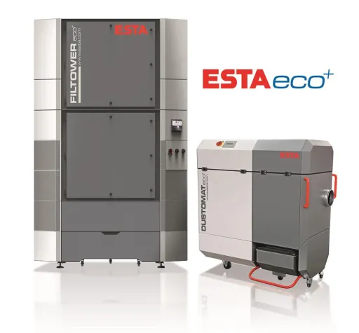 Absaugen und bis zu 50 % Strom sparen: Neue eco+ Linie von ESTA Bild: Absaugen und bis zu 50 % Strom sparen: Neue eco+ Linie von ESTA