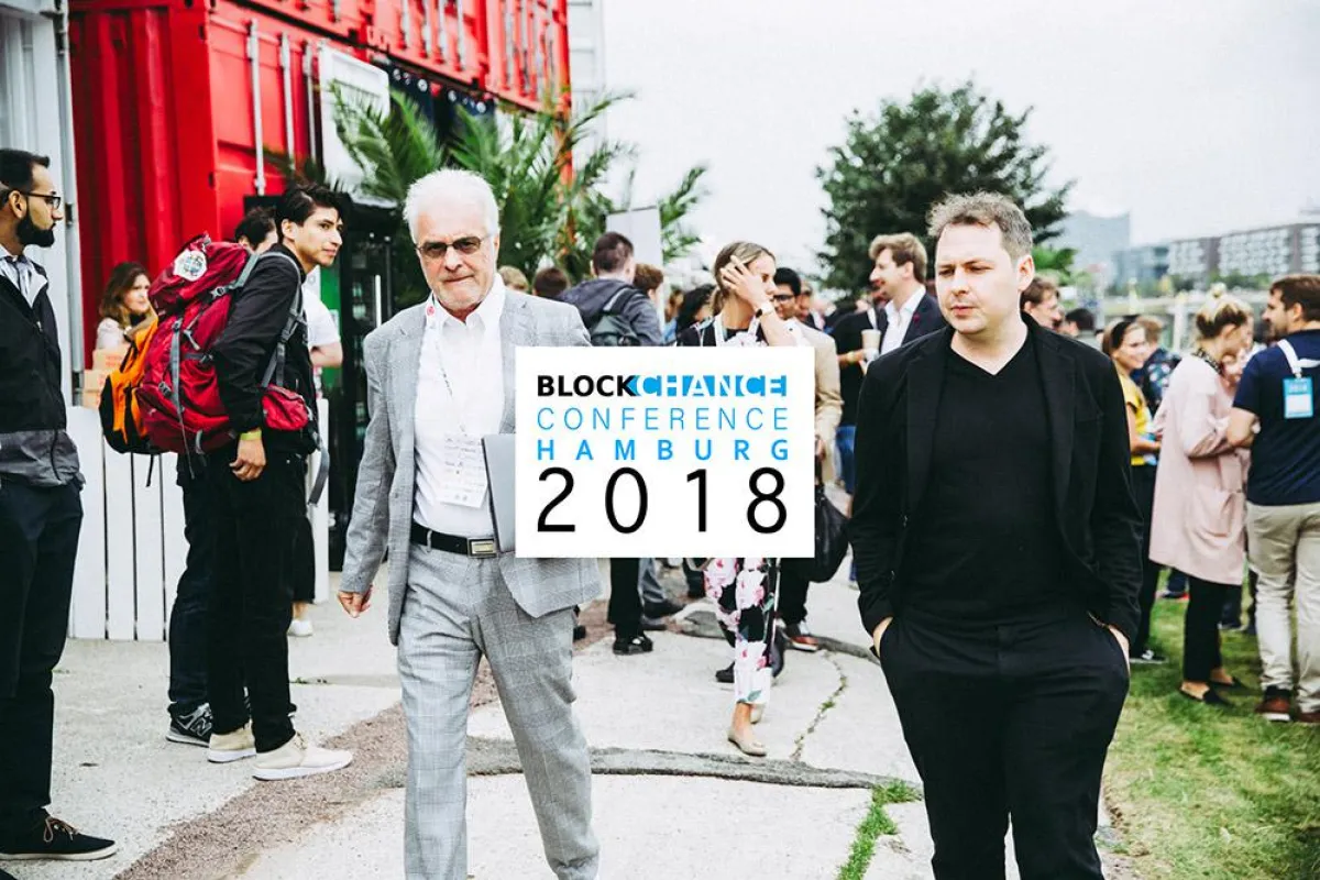 Wolfgang Pinegger aus Dubai (CEO bei GLBrain) und Mr. Synth aus China, Gründer von Skycoin und früh