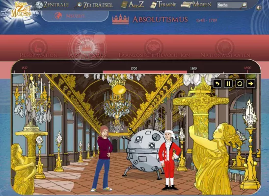 Mit der Kinderzeitmaschine jetzt in die Neuzeit Bild: Mit der Kinderzeitmaschine jetzt in die Neuzeit