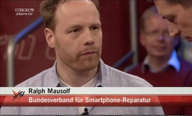 Bild: Taugen Reparaturkit´s für Smartphones? Bundesverband der Smartphone Reparatur Betriebe testet bei SternTV