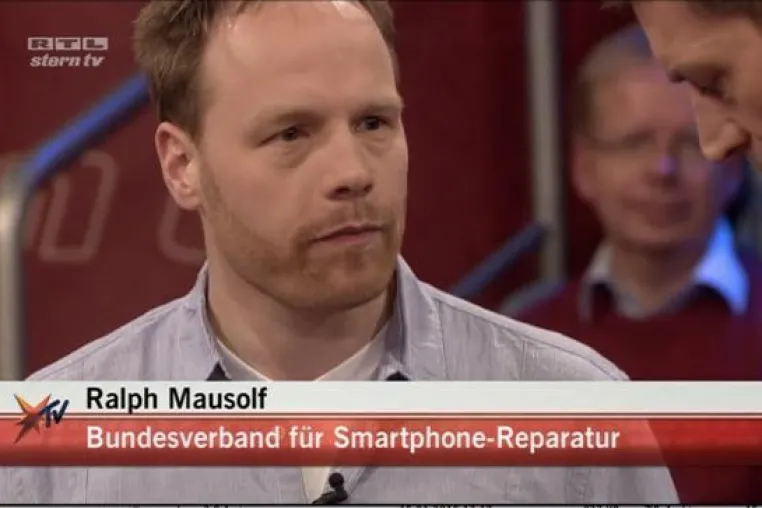 Bild: Taugen Reparaturkit´s für Smartphones? Bundesverband der Smartphone Reparatur Betriebe testet bei SternTV