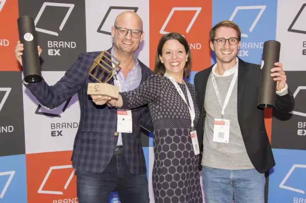 Bild: fischerAppelt erhält zwei Auszeichnungen beim BrandEx Award 2019
