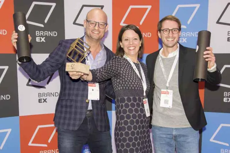 fischerAppelt erhält zwei Auszeichnungen beim BrandEx Award 2019 Bild: fischerAppelt erhält zwei Auszeichnungen beim BrandEx Award 2019
