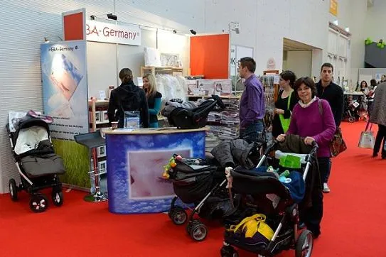 Bild: Zum 4. Mal fand die BabyWelt Stuttgart statt - HEBA-Germany war erstmalig dabei