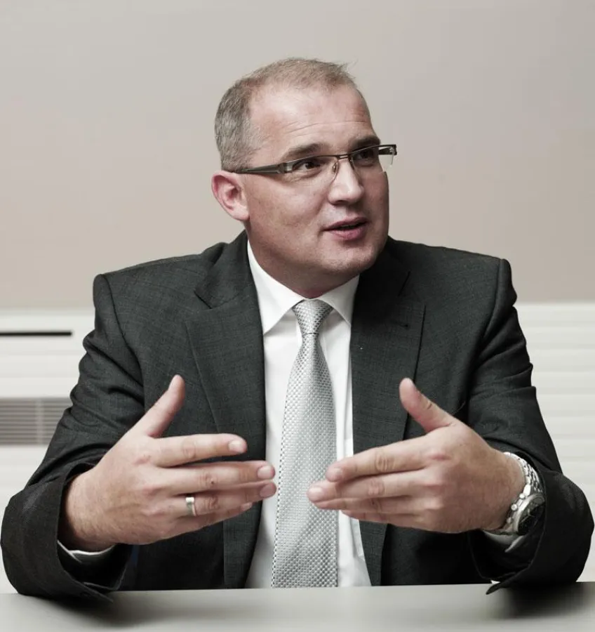 Frank Stratmann, Hauptgeschäftsführer Einrichtungspartnerring, einem der größten Kücheneinrichter Deutschlands