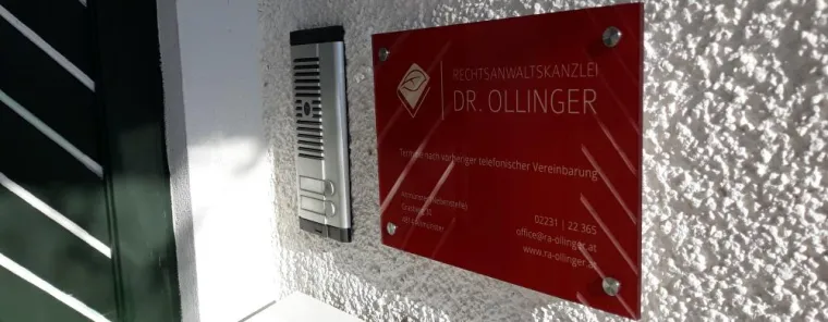 Bild: Neuer Standort der Rechtsanwaltskanzlei Dr. Ollinger im Salzkammergut