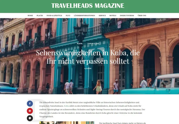 Travelheads Magazine – Startschuss für digitales Reisemagazin der Münchner Agentur Travelheads Marketing Bild: Travelheads Magazine – Startschuss für digitales Reisemagazin der Münchner Agentur Travelheads Marketing