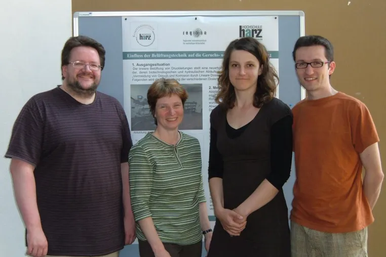 Bild: Nachwuchswissenschaftler tagen in Merseburg zum 10. Mal - Poster der Hochschule Harz wird prämiert