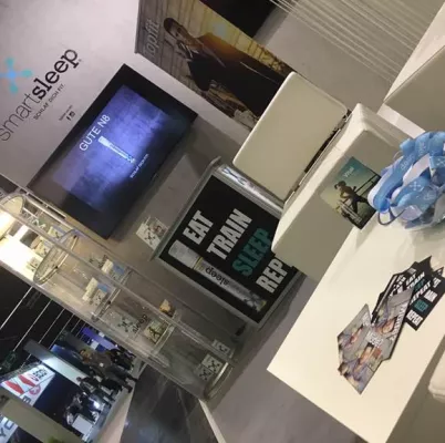 Bild: smartsleep® als eine der 11 Top-Innovationen auf der FIBO 2017 ausgezeichnet.