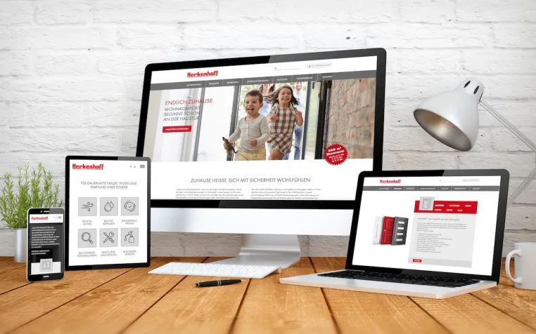 Bild: Gut aufgestellt im Web