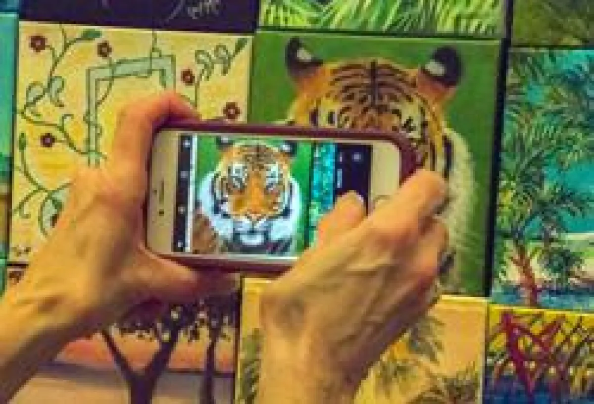 Leinwand des Connections Project (c) Florida Keys News Bureau