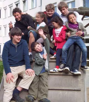 Bild: Boys' Day im Stuttgarter Kinderhaus Steppkes - "Wäre 'Erzieher' etwas für mich?"