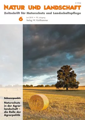Bild: Gemeinsame Agrarpolitik ab 2021 muss naturverträglicher werden