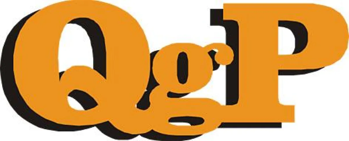 Logo der QgP
