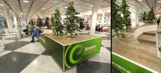 Kurze Pause für Alle – Raumschiff realisiert für Europcar am Flughafen München die perfekte Ruhe - Oase Bild: Kurze Pause für Alle – Raumschiff realisiert für Europcar am Flughafen München die perfekte Ruhe - Oase